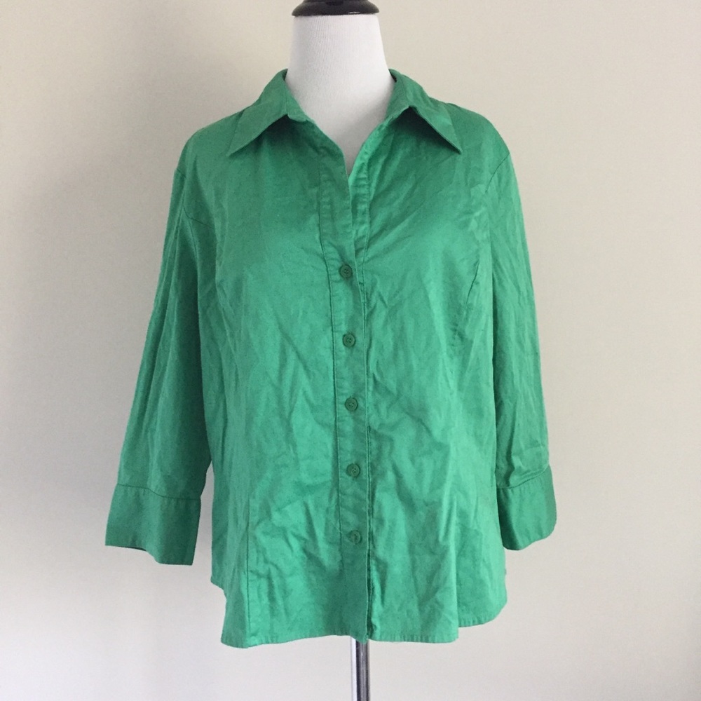 Apostrophe Stretch Button down shirt